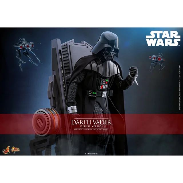 Hot Toys Star Wars Episode III Revenge of the Sith Darth Vader Deluxe 1/6 Scale Statue (30cm)