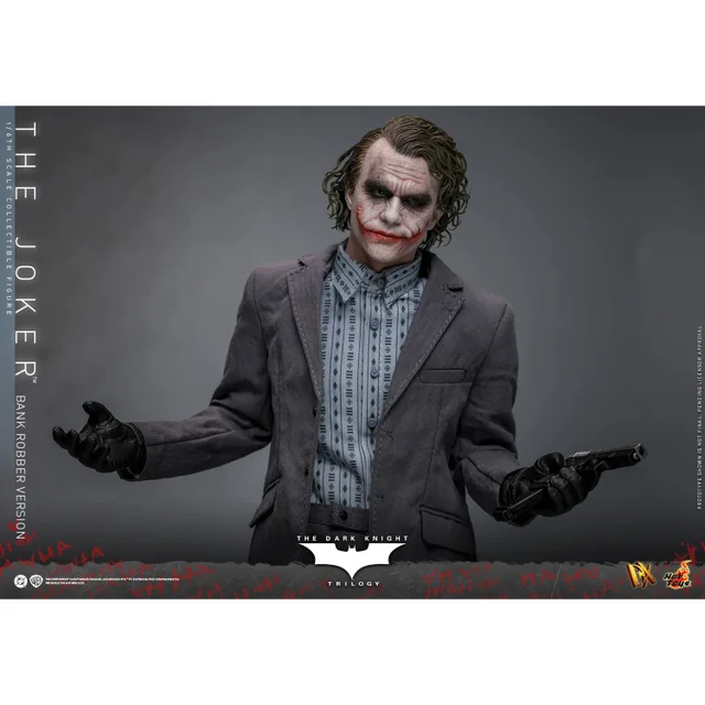 Hot Toys Batman The Dark Knight Trilogy The Joker Bank Robber 1/6 Scale Artisan Edition Statue (30cm)