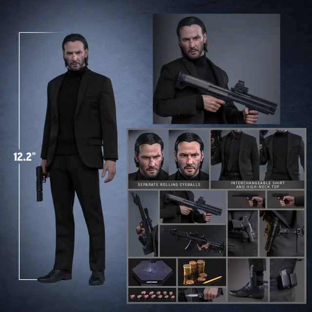 Hot Toys John Wick 1/6 Scale Artisan Edition Statue (31cm)