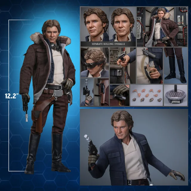 Hot Toys Star Wars The Empire Strikes Back Han Solo1/6 Scale Statue (31cm)