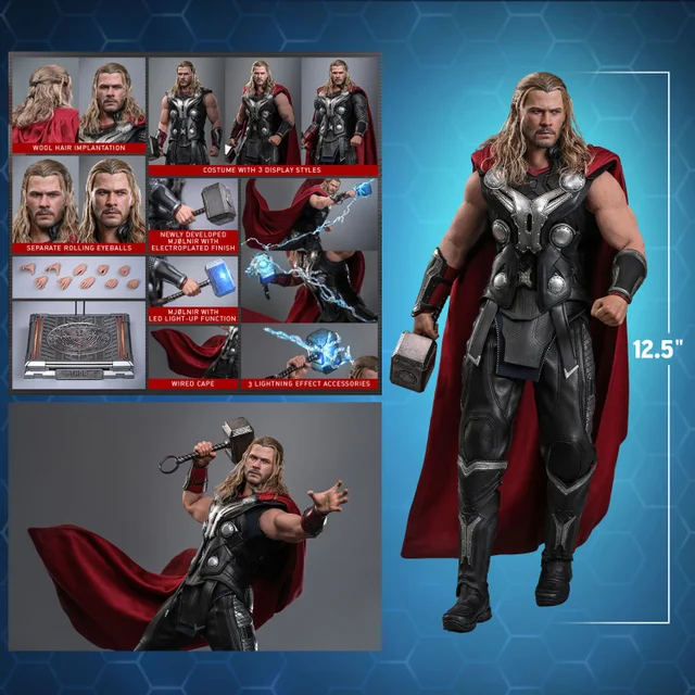 Hot Toys Marvel Avengers Age of Ultron Thor 1/6 Scale Artisan Edition Statue (32cm)
