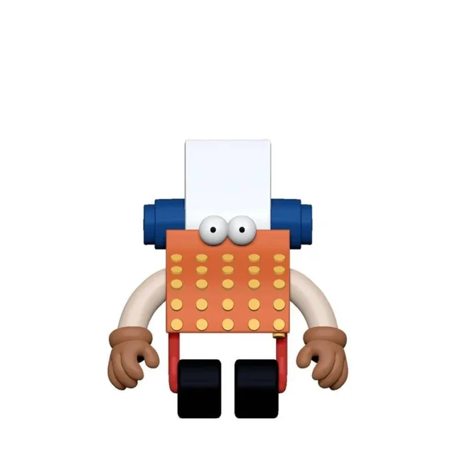 Super7 Sesame Street ReAction Figures Wave 06 Typewriter Guy