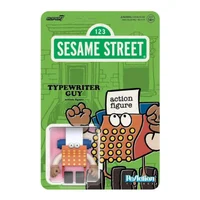 Super7 Sesame Street ReAction Figures Wave 06 Typewriter Guy
