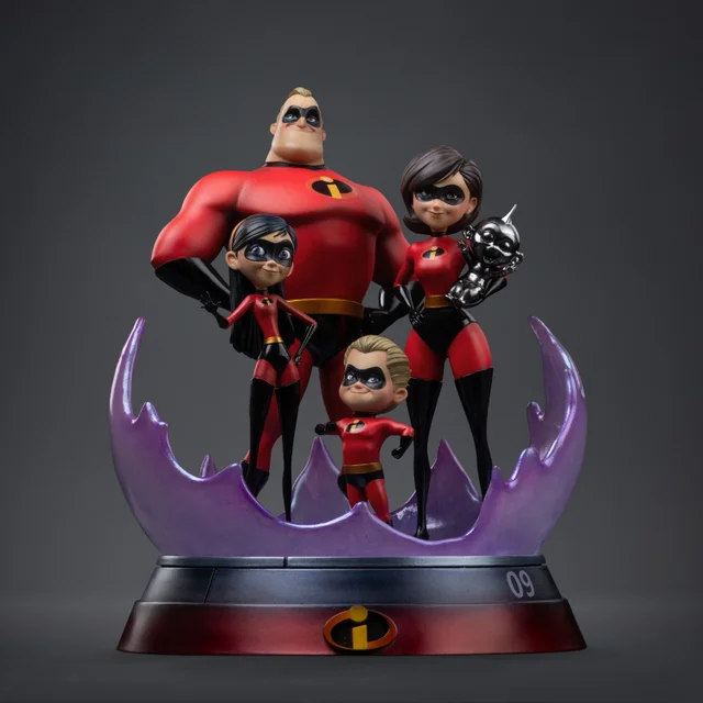 Iron Studios Disney The Incredibles Art Scale 1/10 Diorama