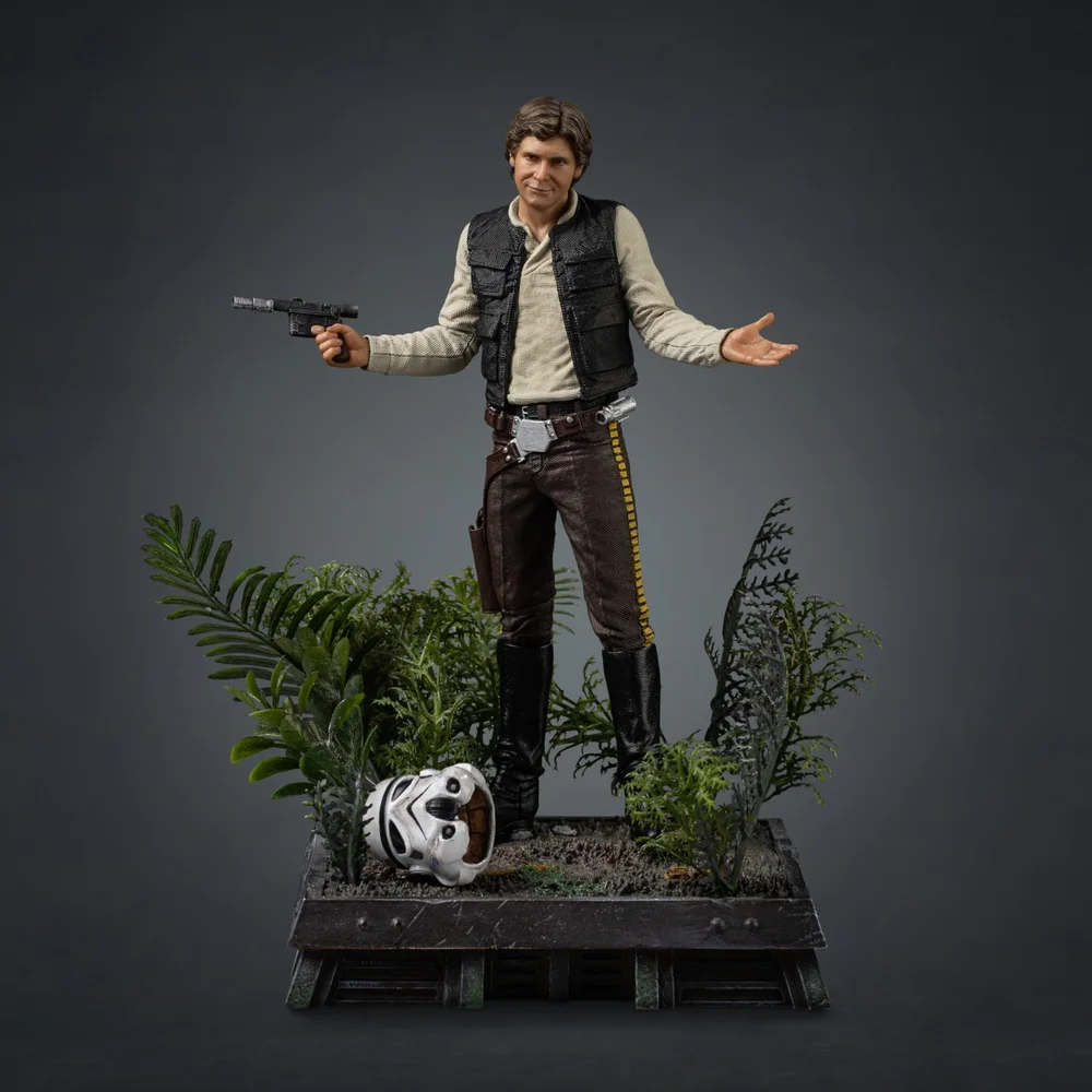 Iron Studios Star Wars Episode VI Han Solo Art Scale 1/10 Statue Image 1