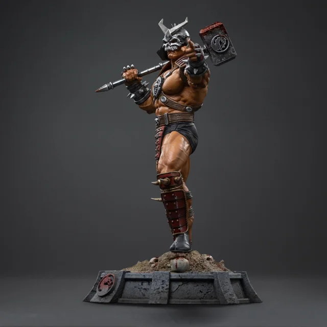 Iron Studios Mortal Kombat Shao Khan Art Scale 1/10 Statue