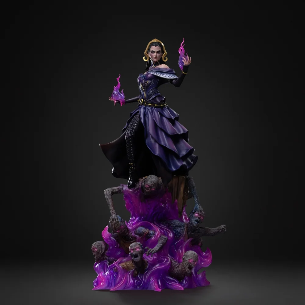 Iron Studios Magic: The Gathering Liliana Vess Deluxe Art Scale 1/10 Statue Image 1