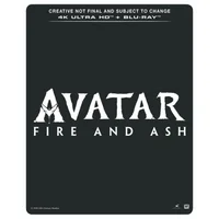 Avatar: Fire and Ash UHD + Blu-ray + Blu-ray Bonus disc SteelBook®