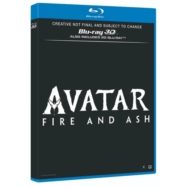Avatar: Fire and Ash 3D + Blu-ray + Blu-ray Bonus disc