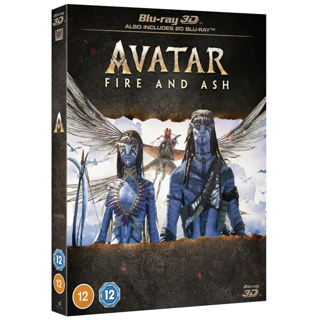Avatar: Fire and Ash 3D + Blu-ray + Blu-ray Bonus disc