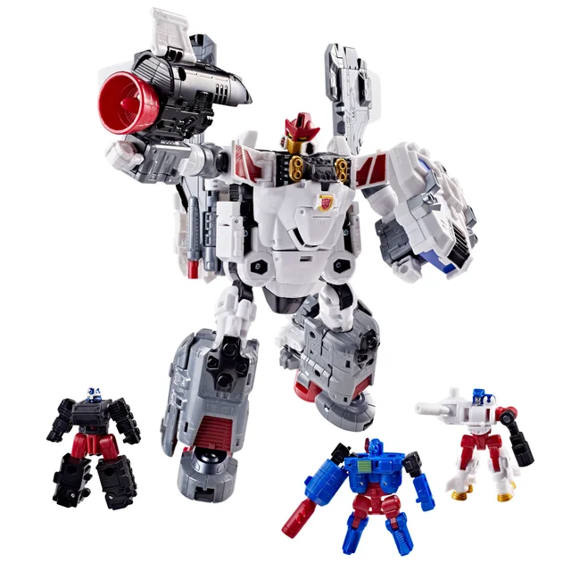 Transformers Toys Age of the Primes Armada Jetfire Commander Class Action Figure Set, 8+