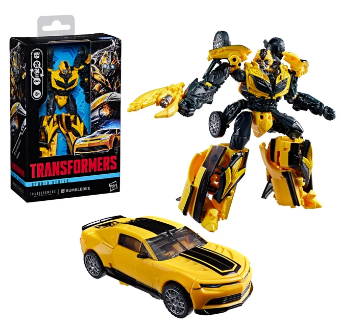 Transformers Studio Series Bumblebee, Transformers: Age of Extinction Action Figure, 8+