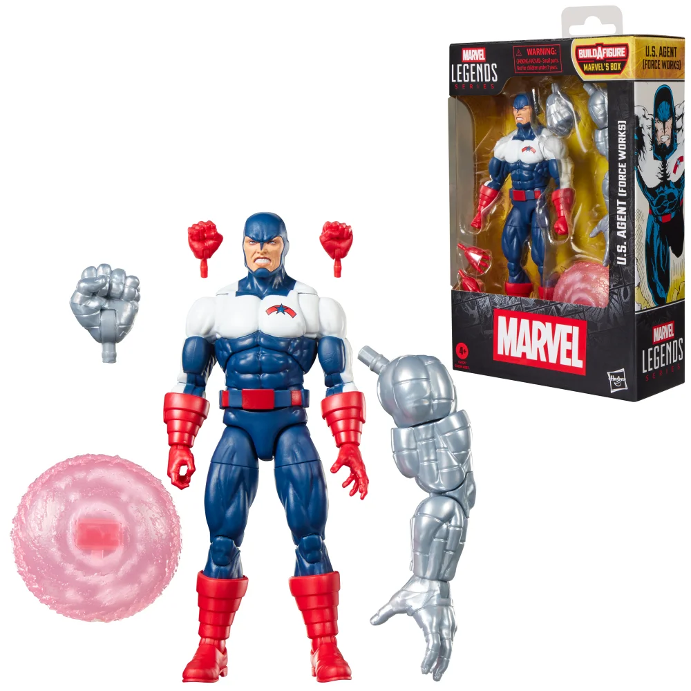 Marvel Legends Series U.S. Agent (Force Works), Avengers and Marvel Comics Action Figure Image 1