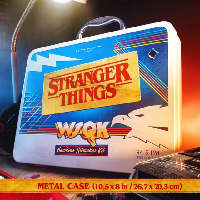 Doctor Collector Stranger Things: WSQK Hawkins Hitmaker Kit (Includes 7" Vinyl)