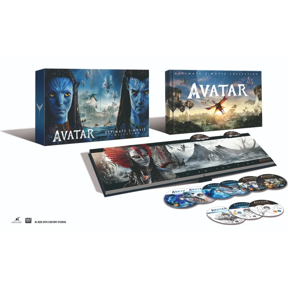 Avatar Ultimate 3 Movie Collection 4K Ultra HD + Blu-ray Image 1