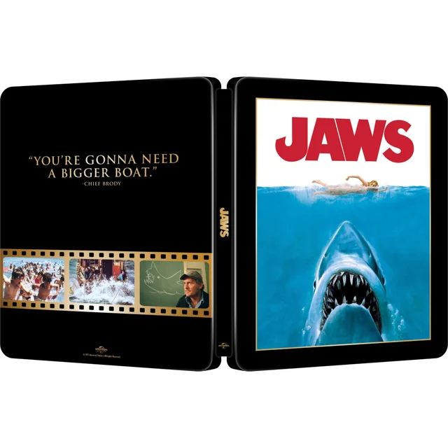 Jaws: Theatrical Poster 4K UHD & Blu-Ray Steelbook (2026)