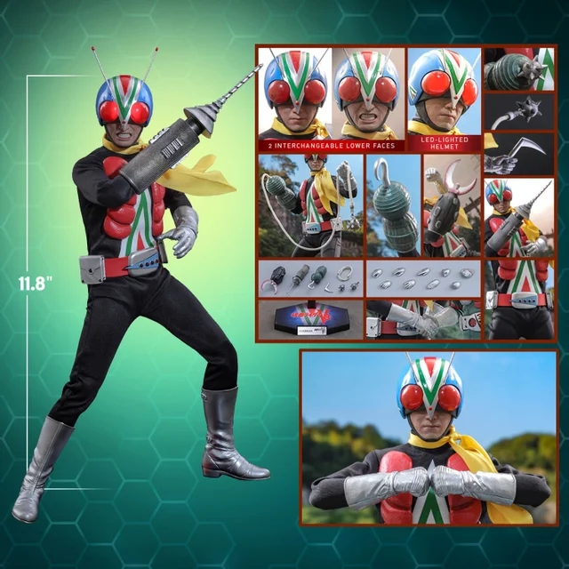 Hot Toys 1/6 Scale Kamen Rider Riderman Statue (30cm)