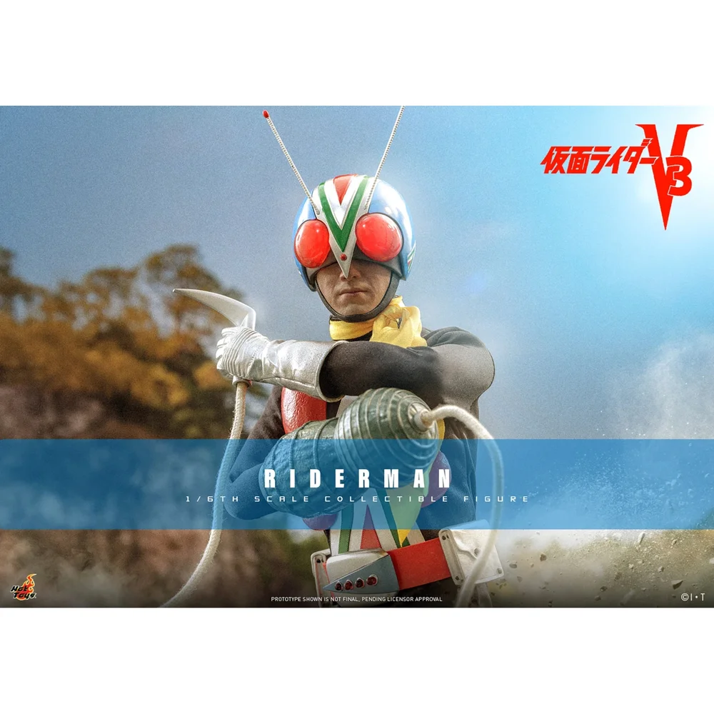 Hot Toys 1/6 Scale Kamen Rider Riderman Statue (30cm) Image 1
