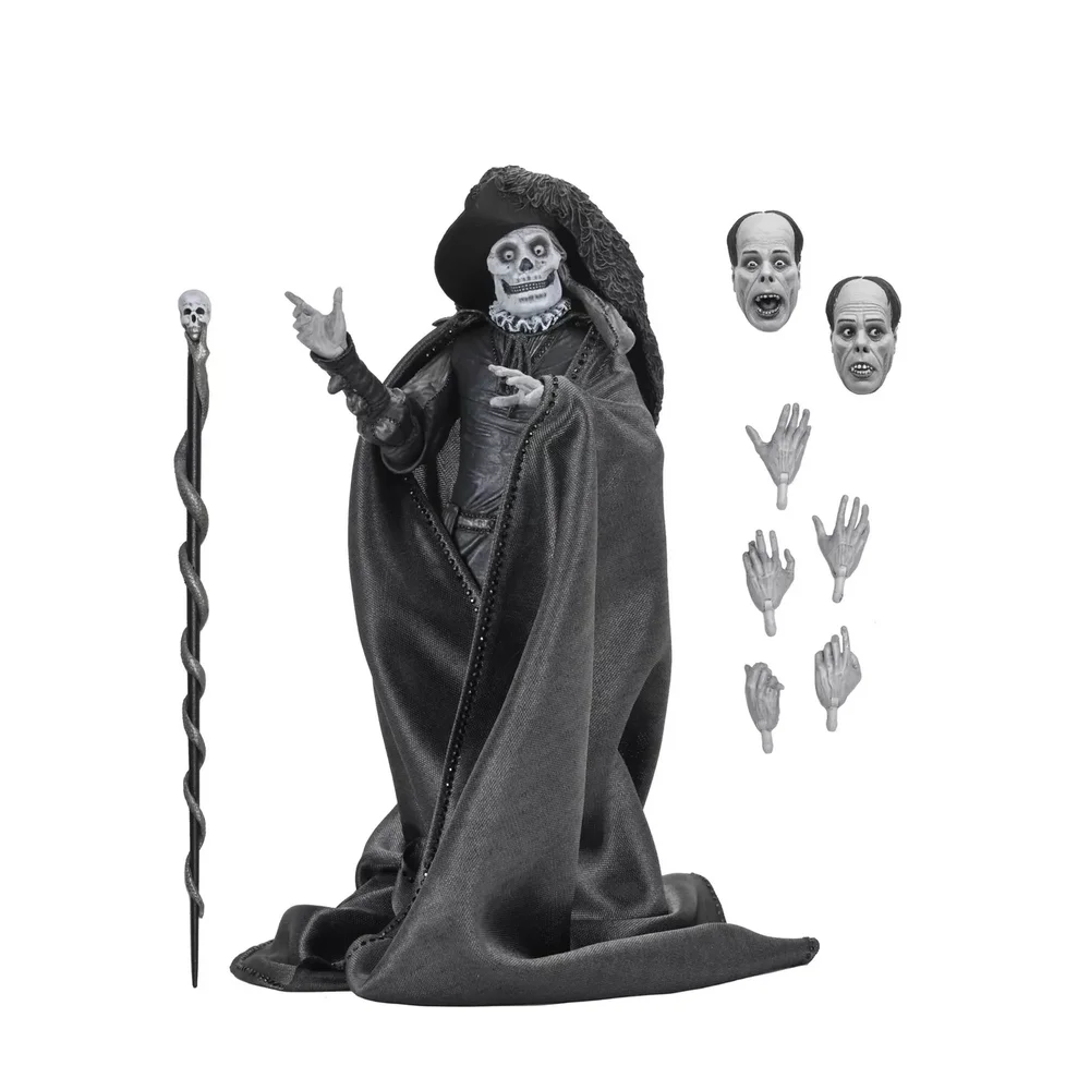 NECA The Phantom Of The Opera (1925) "Masque Of The Red Death" Ultimate 7 Inch Action Figure (B/W Version) Image 1