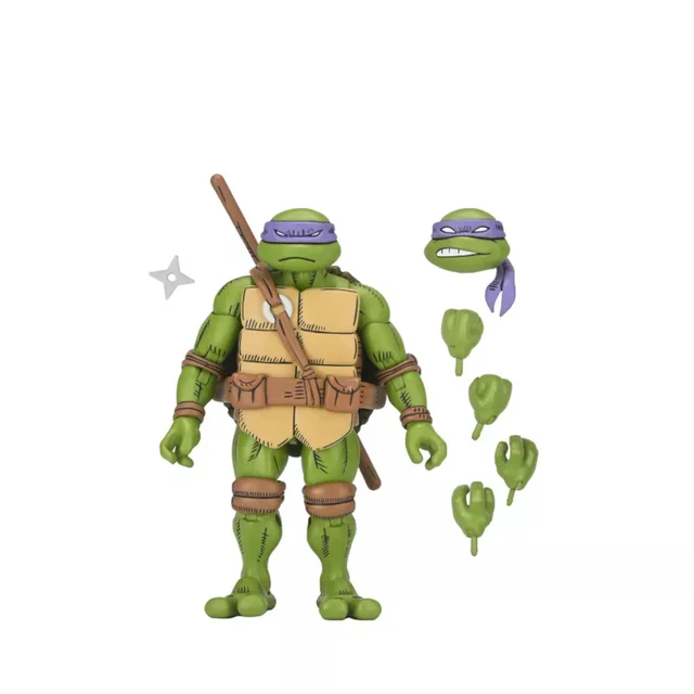 NECA Teenage Mutant Ninja Turtles X Usagi Yojimbo Donatello Ulimate 7 Inch Scale Action Figure