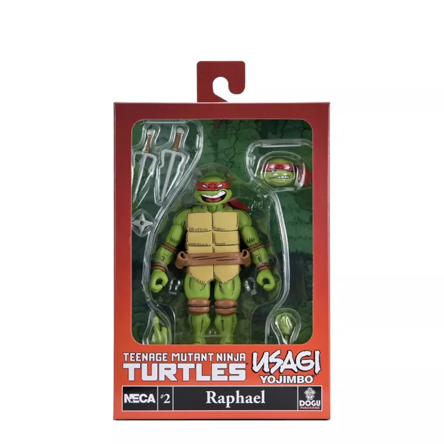 NECA Teenage Mutant Ninja Turtles X Usagi Yojimbo Raphael Ulimate 7 Inch Scale Action Figure