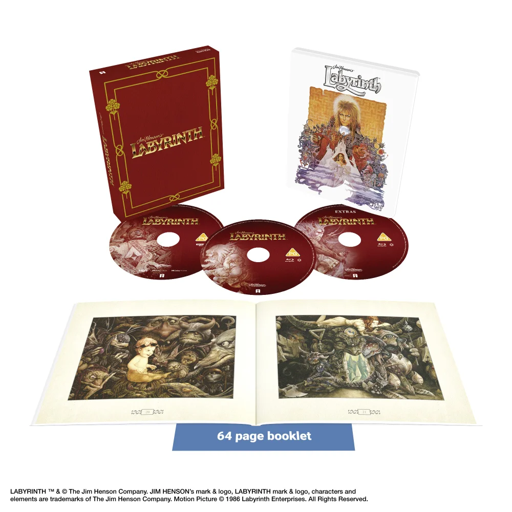 Labyrinth 4K Ultra HD Collector's Edition with SteelBook (Includes Blu-ray) Image 1