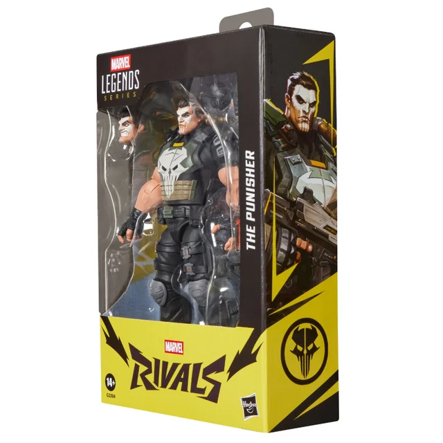 Marvel Legends Series Marvel Rivals The Punisher, Video Game-Inspired Collectible 15 cm Action Figure