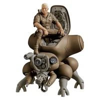 Ghost in the Shell PLAMAX minimum factory Plastic Model Kit Batou with Fuchikoma 8 cm - undefined undefined