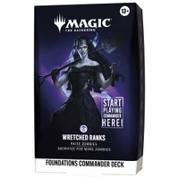 Magic: The Gathering Foundations Wretched Ranks Starter Commander Deck - undefined undefined