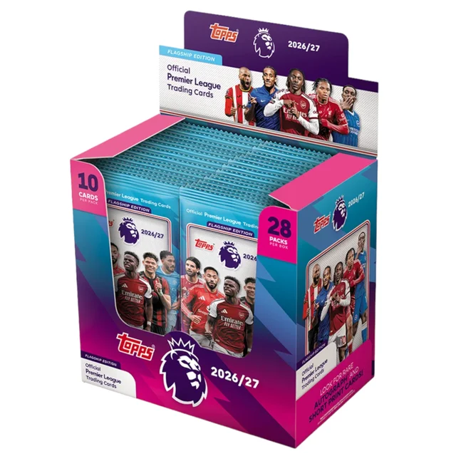 Topps Flagship Premier League 2026/27 Booster Box (28 Packs)