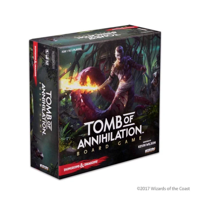 D&D Tomb of Annihilation Adventure System Board Game