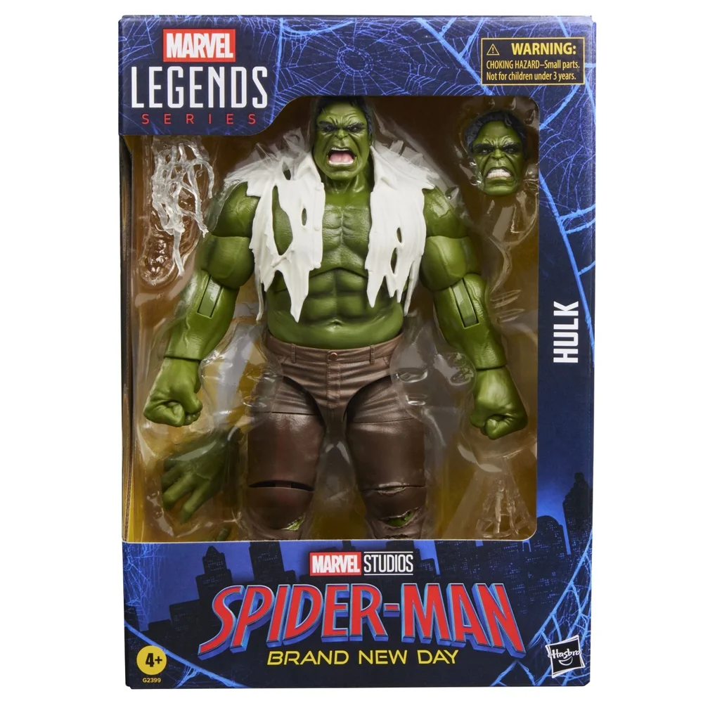 Marvel Legends Series Hulk, Spider-Man: Brand New Day Collectible 15-cm Action Figure Set Image 1