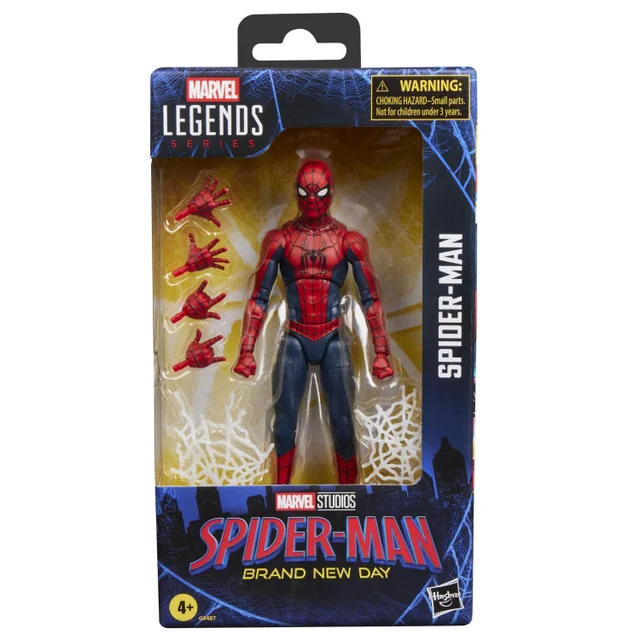 Marvel Legends Series Spider-Man, Spider-Man: Brand New Day Collectible 15-cm Action Figure Set