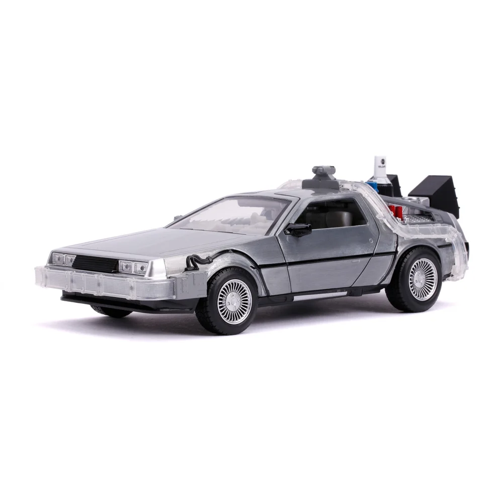 Back To The Future 2 1:24 Time Machine Jada Toys Image 1