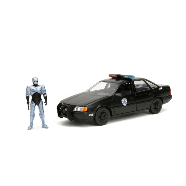 Robocop 1986 Ford Taurus W/Figure 1:24 Jada Toys