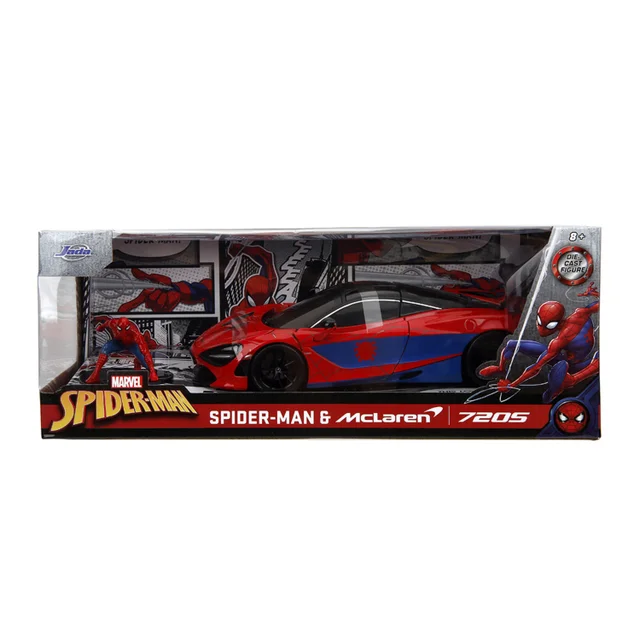 Marvel Spider-Man Mclaren 720S 1:24 Jada Toys