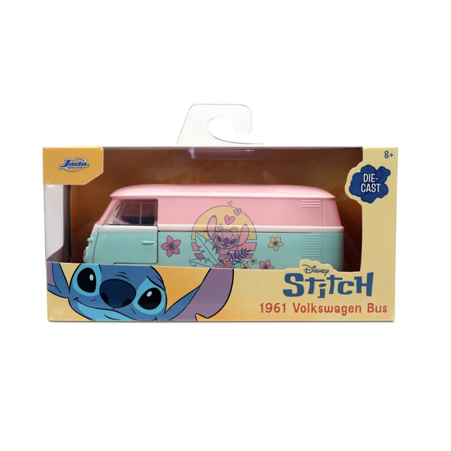 Stitch (Angel) - 1961 Volkswagen Bus 1:32 Jada Toys
