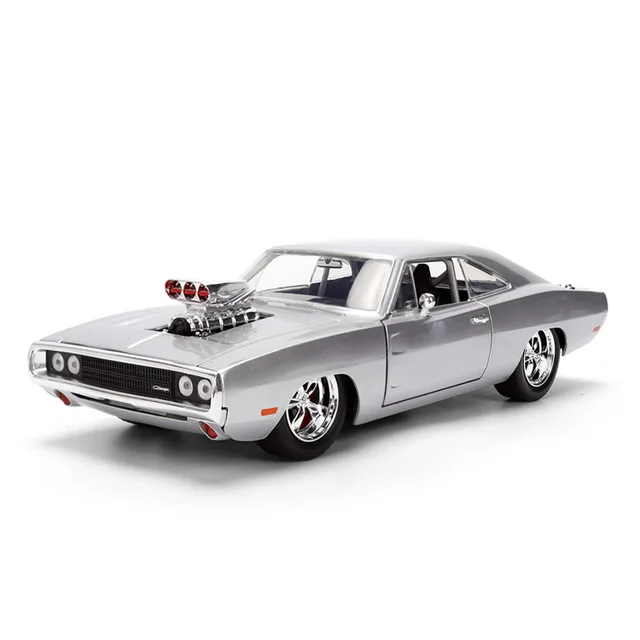 Fast & Furious Anniversary Dom's Dodge Silver Finish 1:24 Jada Toys