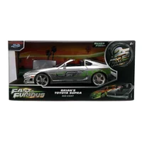 Fast & Furious Anniversary Brian's Toyota Silver Finish 1:24 Jada Toys