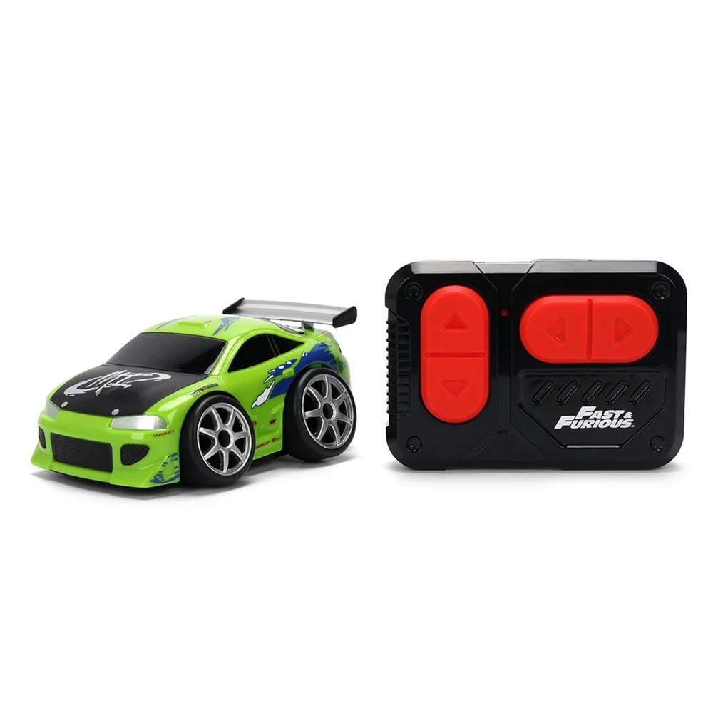 Fast & Furious Small Blocks RC Mitsubishi Eclipse 1:28 Jada RC Image 1