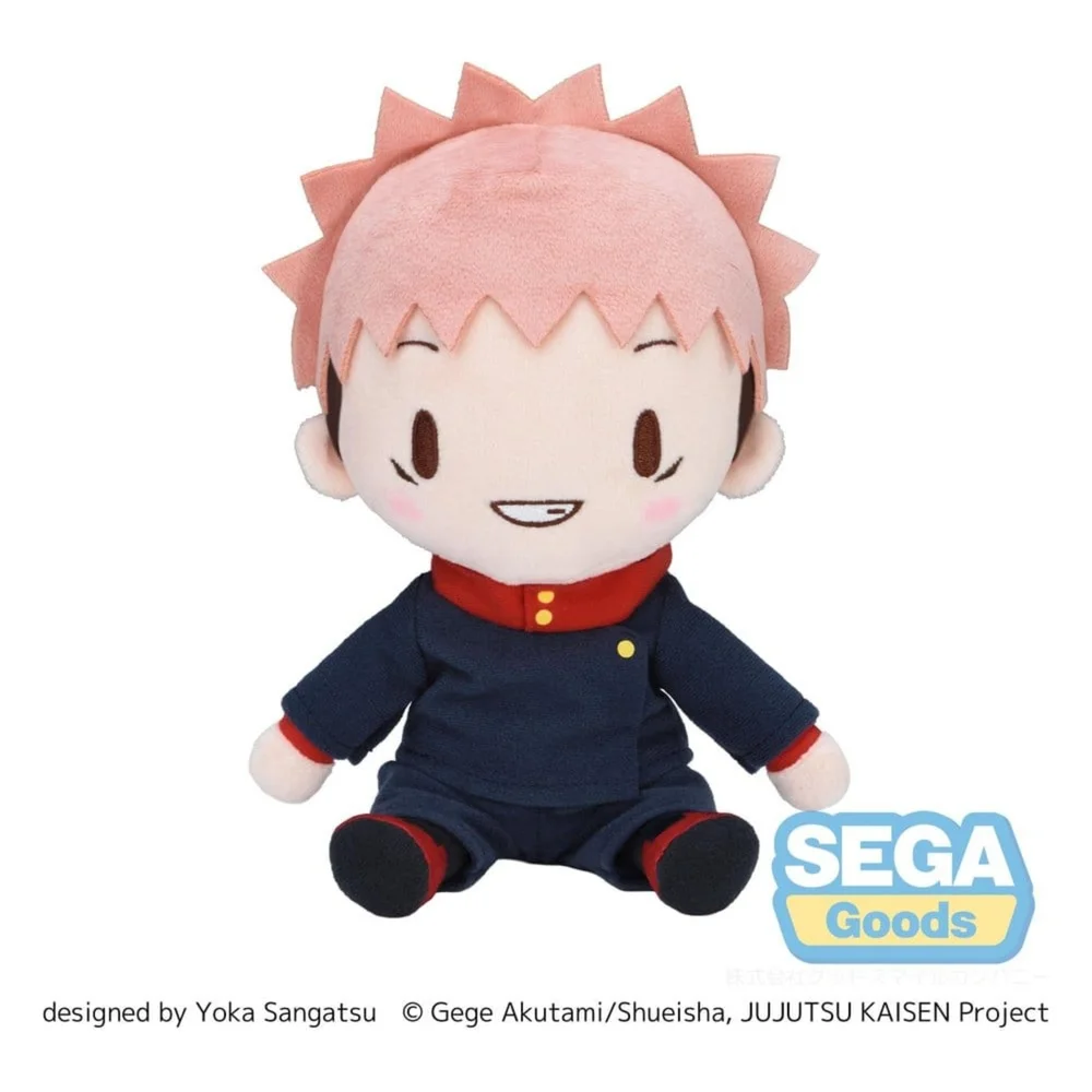 Jujutsu Kaisen Fuwa Petit Plush Figure Yuji Itadori 20 cm Image 1