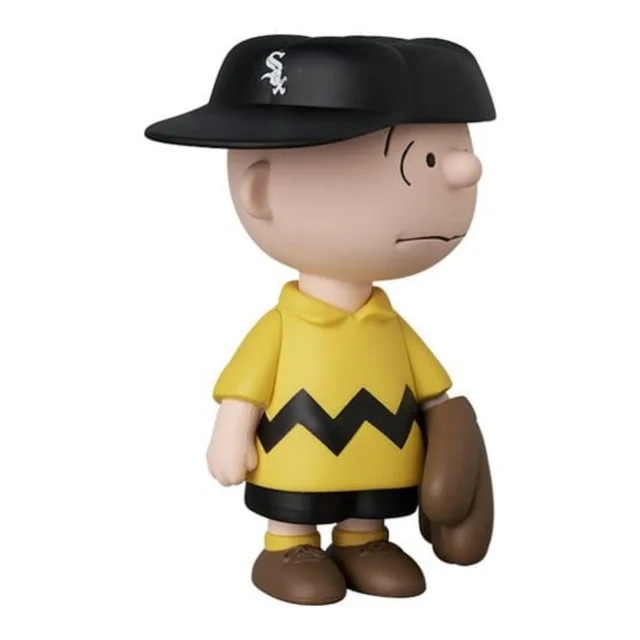 MLB × Peanuts UDF PVC Figure Chicago White Sox Charlie Brown 9 cm