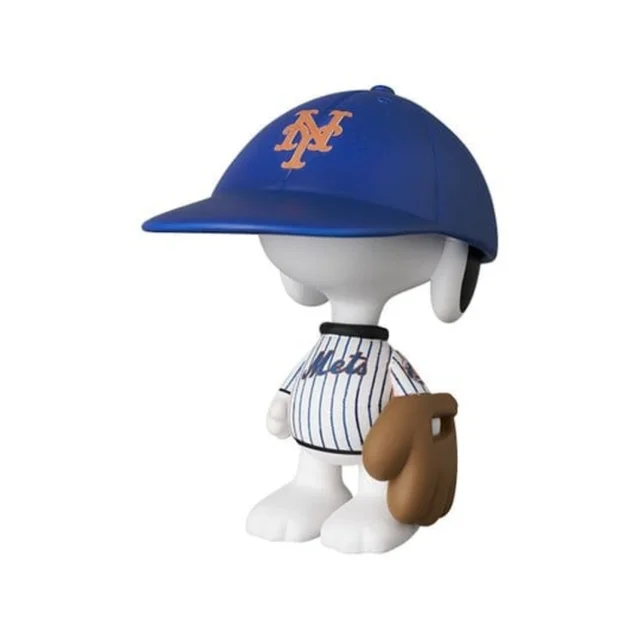 MLB × Peanuts UDF PVC Figure New York Mets Snoopy 7 cm