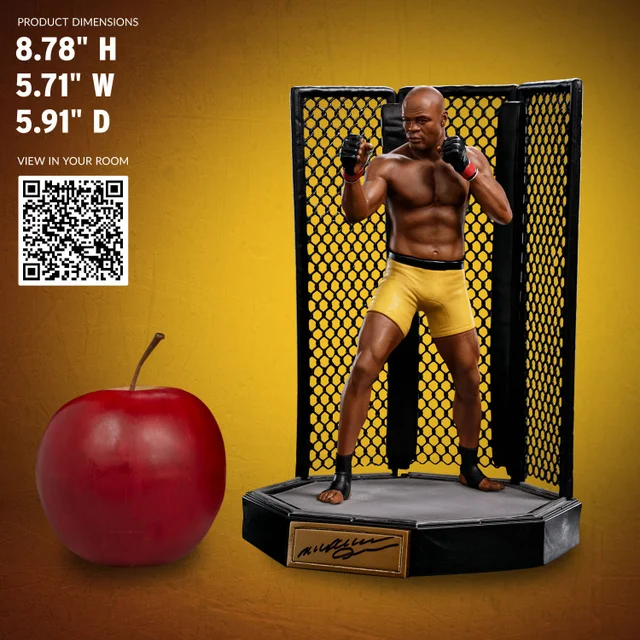 Iron Studios Anderson "Spider" Silva Deluxe (Signed Version) Art Scale 1/10 Statue