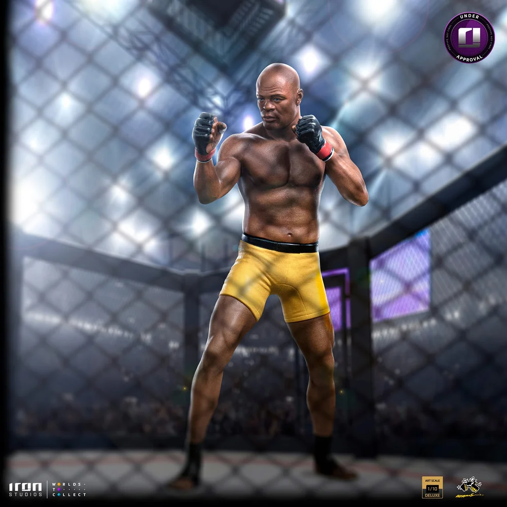 Iron Studios Anderson "Spider" Silva Deluxe (Signed Version) Art Scale 1/10 Statue Image 1