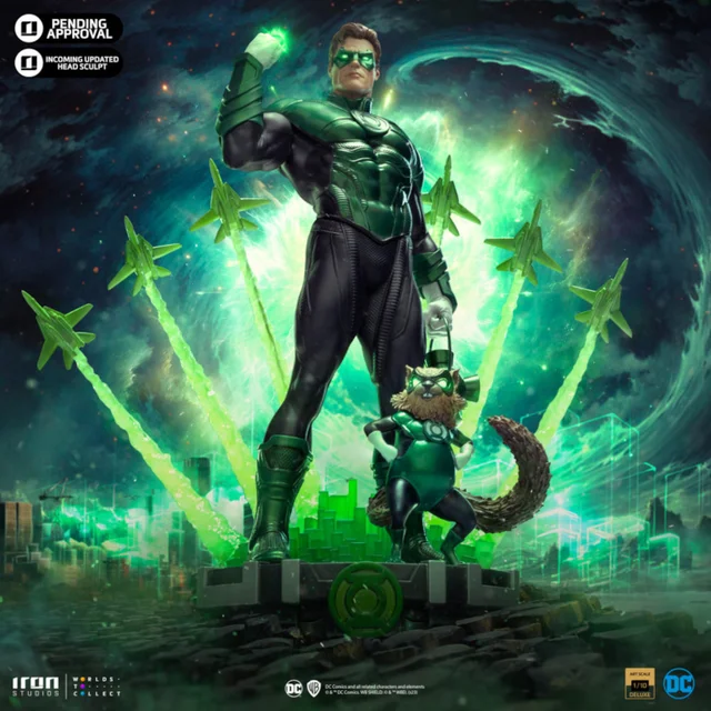 Iron Studios DC Comics Green Lantern Unleashed Art Scale 1/10 Statue