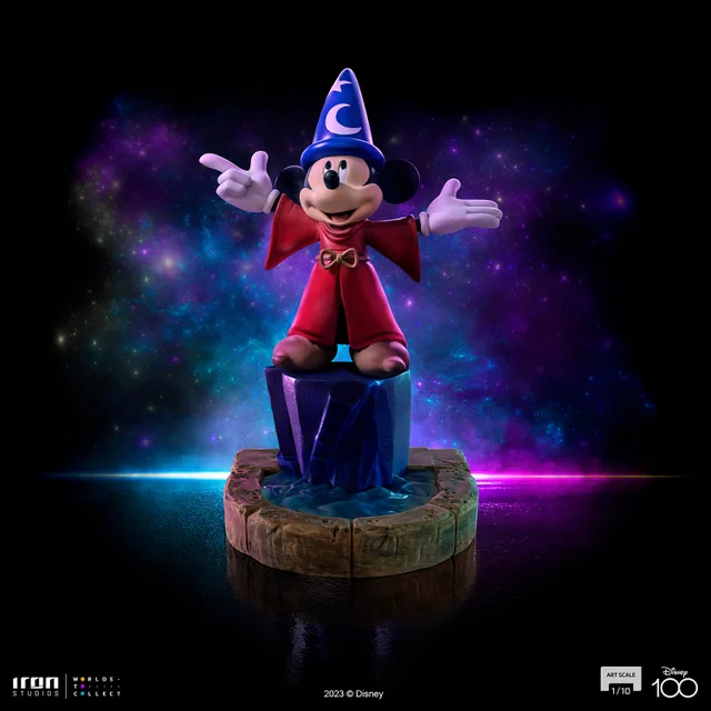 Iron Studios Disney 100th Fantasia Mickey Art Scale 1/10 Statue