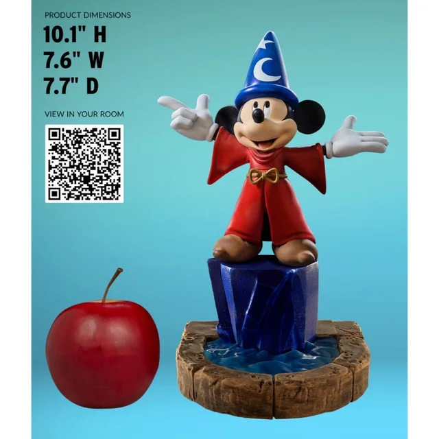 Iron Studios Disney 100th Fantasia Mickey Art Scale 1/10 Statue