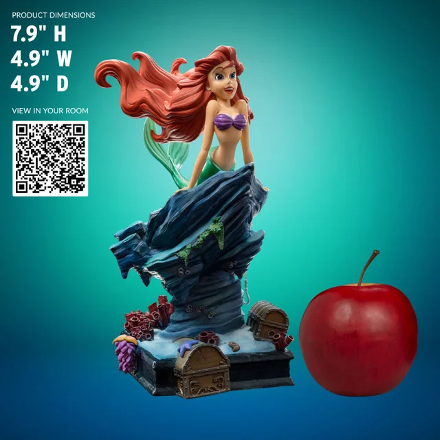 Iron Studios Disney 100th The Little Mermaid Art Scale 1/10 Statue