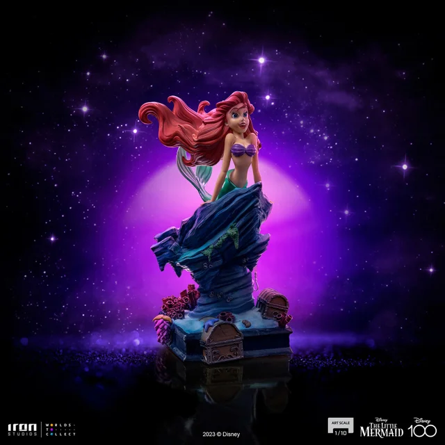 Iron Studios Disney 100th The Little Mermaid Art Scale 1/10 Statue